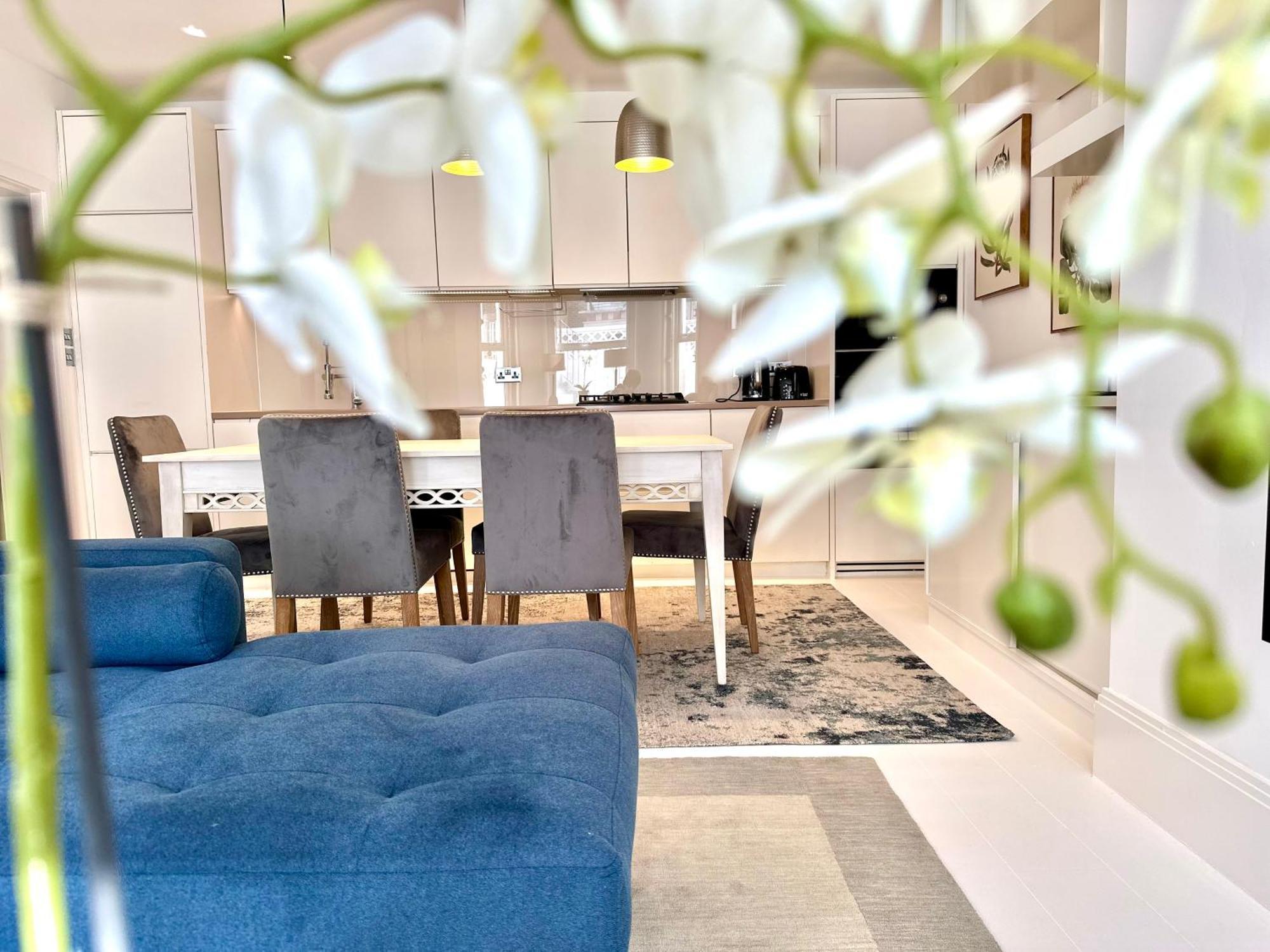 לונדון Stylish Apartment With Bbq Kensington מראה חיצוני תמונה