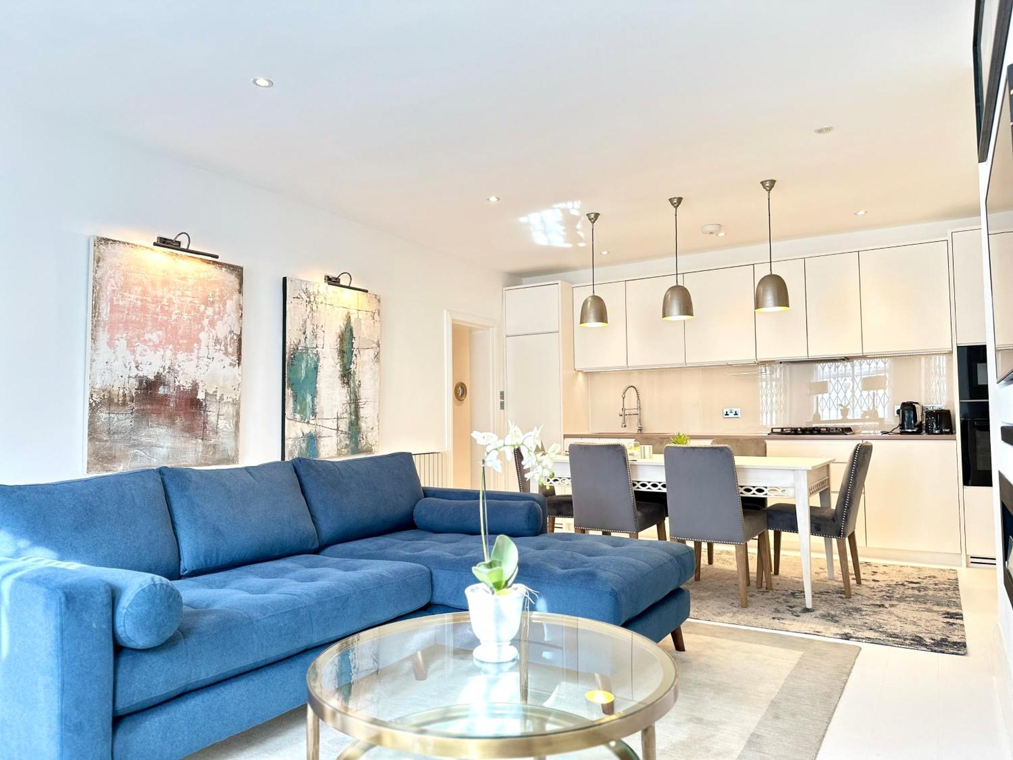 לונדון Stylish Apartment With Bbq Kensington מראה חיצוני תמונה
